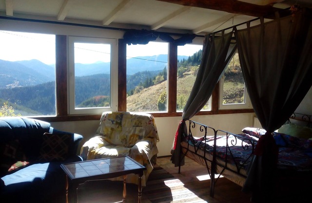 Chalet Zornica is a 250old stone buildingThe view from the rooms is breathtaking
