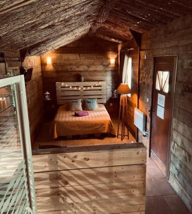 Chambre avec spa privé