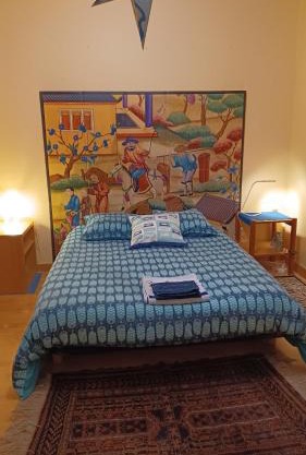 Chambre chez l'habitant vue sur jardin, parking