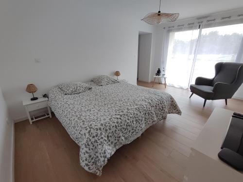 Chambre double avec salle de bain privée