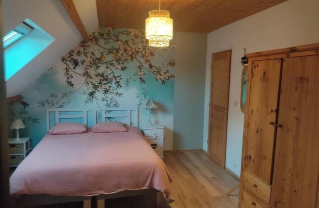 Chambre La Romantique - Au pied de la colline - Chambres d'Hôtes