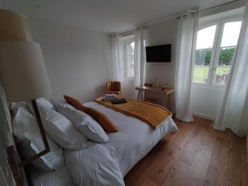 chambres d'hôtes numéro 1 Le Bedat côté jardin