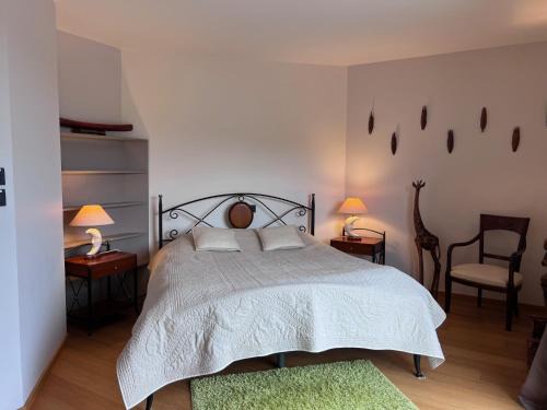 Chambres Deluxe dans Villa Les Hauts d'Orfeuille à Beaumont les Valence & Monteleger