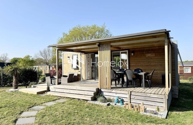 Charmant Bungalow Neuf Terrasse Jardin au calme