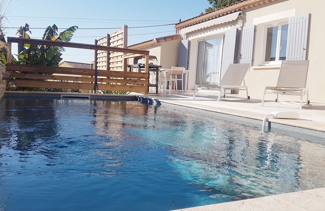 Charming villa in a peaceful village at the gateway to the Cévennes and Uzès.