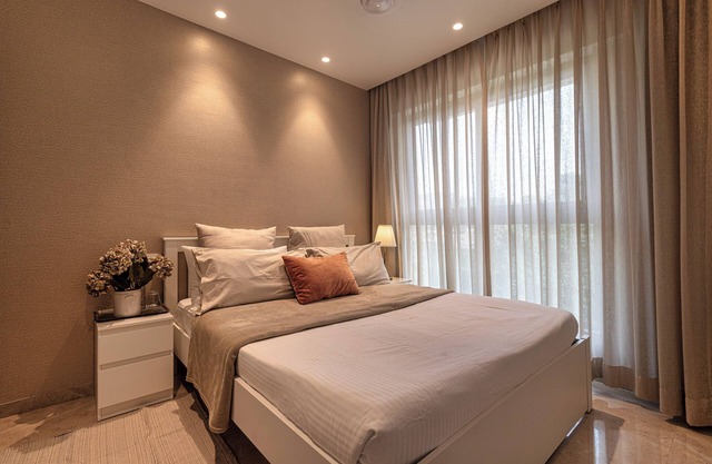 Charming 1-bedroom apartment in delightful Mumbai with WiFi, AC