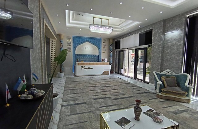 Charming 2-bedroom apartment in fabulous Samarkand with fitness room, WiFi