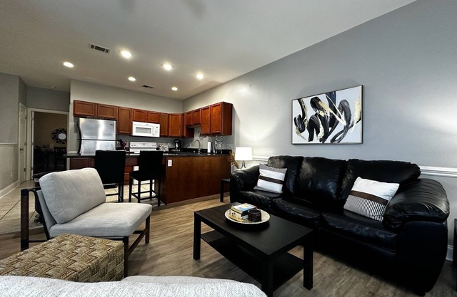Charming 2BR Townhome w/Garage + Modern Comforts