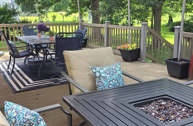 Charming 3-bedroom home in peaceful Greensboro with a bedroom fireplace.