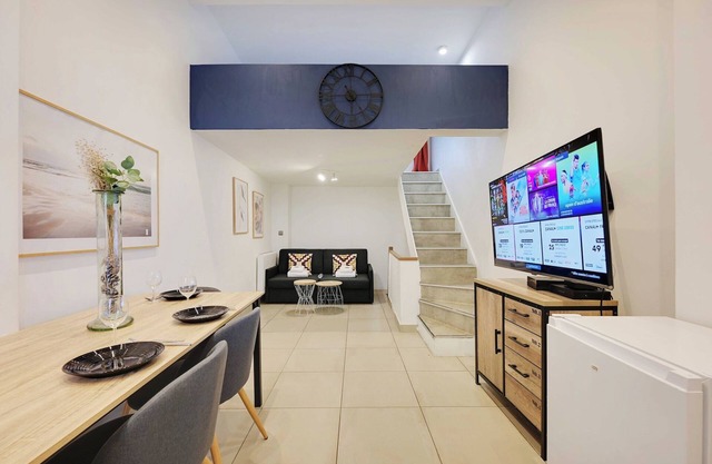 Charming apartment -1BR/4P - Gare district