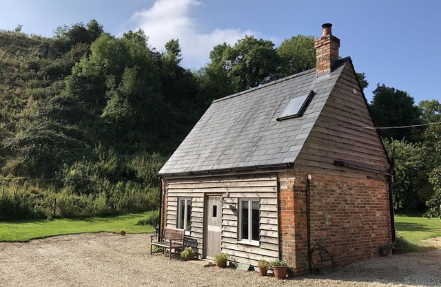 Charming cottage with fabulous views.