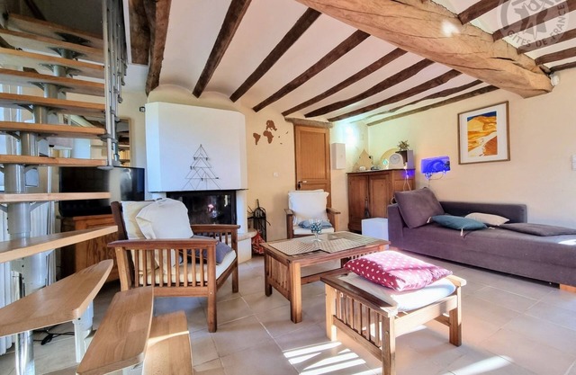 Charming Cottage with Garden, Fireplace & Nearby Bike Path in Heart of Avesnois Nature Park