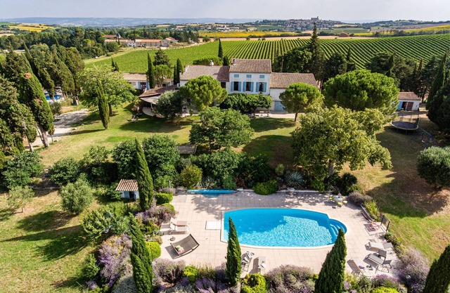 Charming country house in a very quiet location with a large garden and private pool