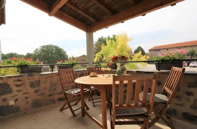 Charming Countryside Retreat with Terrace, Near Lavaudieu's Scenic Highlights
