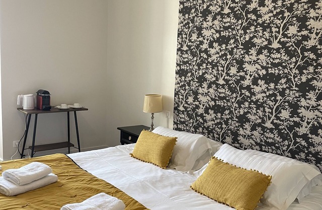 Charming double room at Château Le Fresne