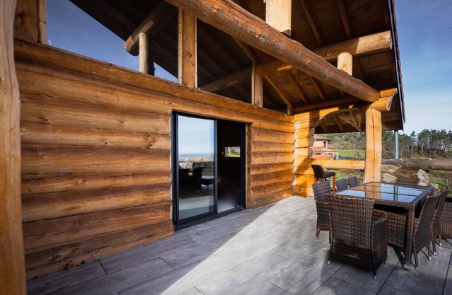 Charming cottage with wood stove, pool table, and terrace in Monts du Forez