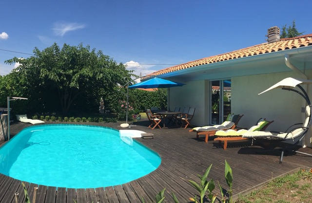 Charming house with heated pool