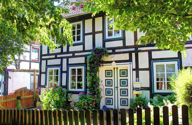 Charming half-timbered house in the country