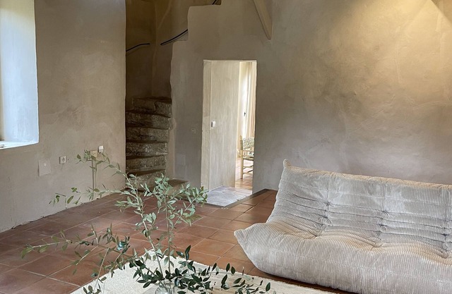 Charming house in a very quiet village close to Uzès