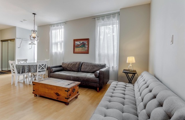 Charming Loft w/Skylight & Balconies!