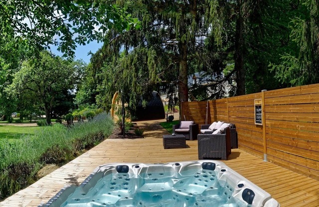Charming property with pool & spa, up to 30 peo, 200km south Paris, Loire Valley