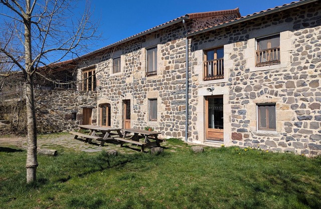 Charming Restored 1882 Farmhouse with Modern Amenities & Wheelchair Access in Scenic Arlempdes