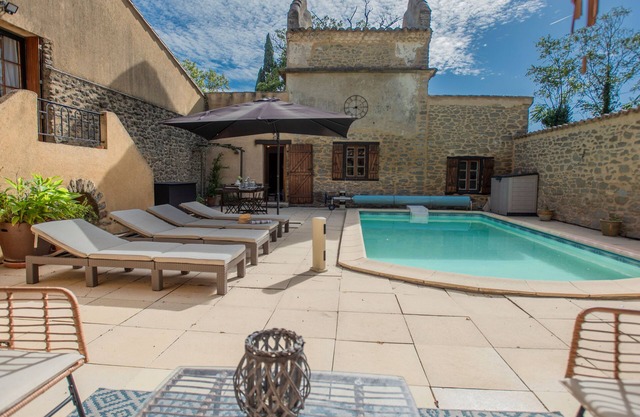 Charming stone house with a private pool
