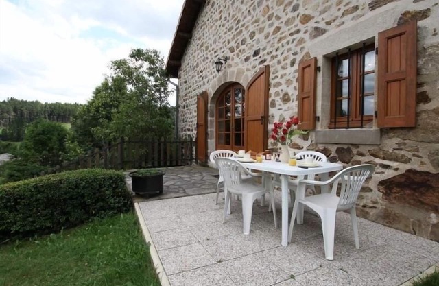 Charming Stone House with Creek, Near Medieval Village, Pet-Friendly
