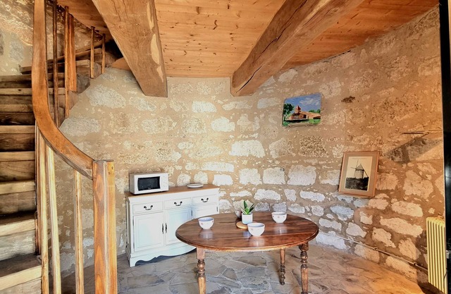 Charming stone mill with adjoining house