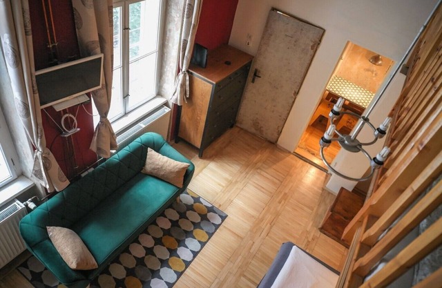 Charming studio with big shared terrace in the center of Kosice
