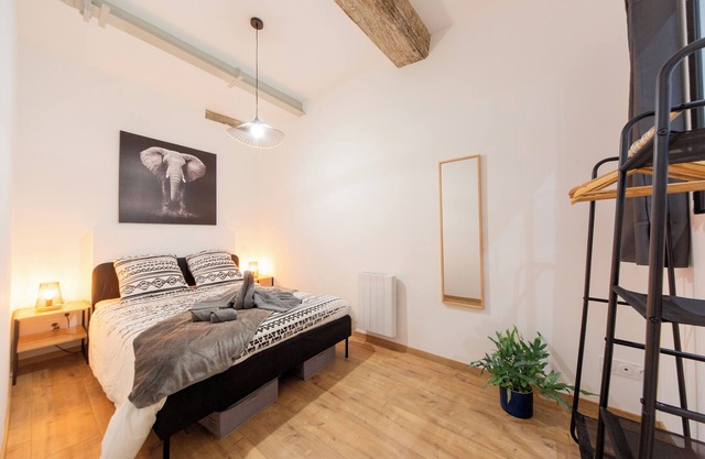 Charming T2 Apartment with Terrace in Mâcon - Near Train Station
