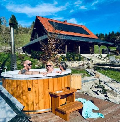 Chata nad Dziką Orlicą z jacuzzi