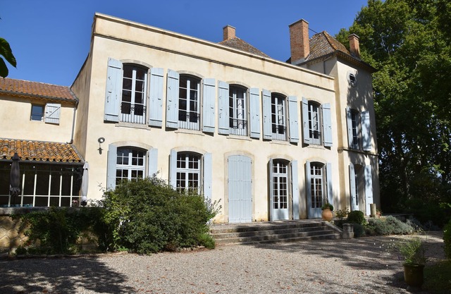 Château de Rouvignac is a magnificent mansion in the Languedoc, near Béziers.