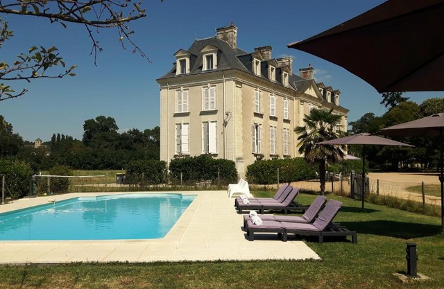 Château La Mothaye - self catering apartments with pool in the Loire Valley