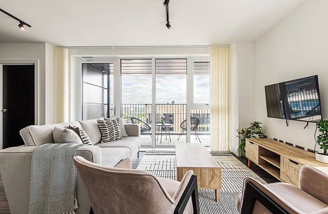 Chic and Sleek Sky-High Apartment