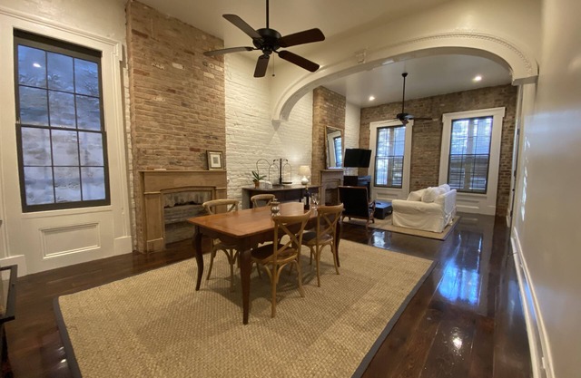Circa 1855 Lower Garden District Townhouse Courtyard 1st Floor