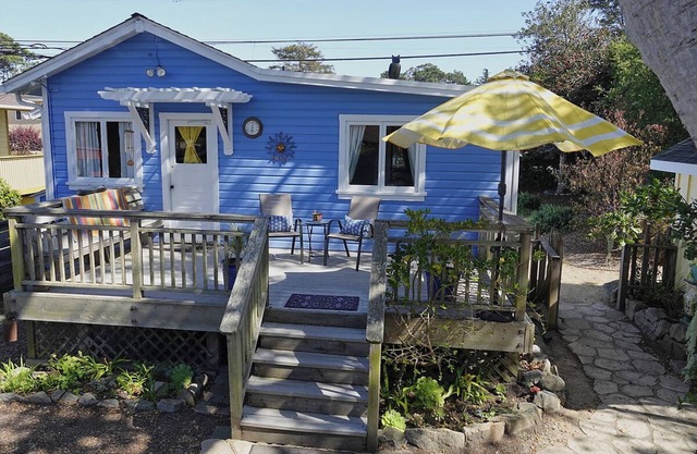 "Classic Blue Cottage on the Hill"