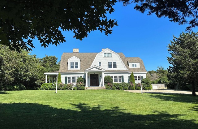 Close to Edgartown Village and Beaches New Custom Dutch Colonial with Pool