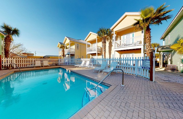 Colorful Beach House with Outdoor Pool, WiFi, Washer/Dryer, & Central A/C