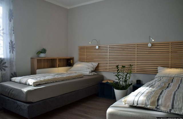 Comfort apartment for job and relaxation in a central location.