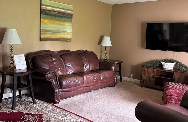 Comfortable 3 bedroom in nice quiet neighborhood.