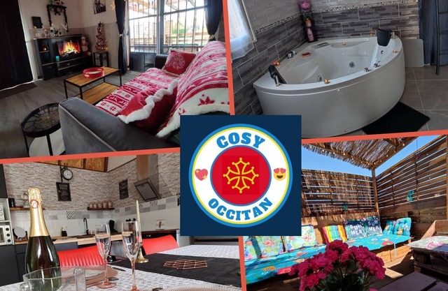 Comfortable gite well located bath/remous terrace enclosed garden dogs accepted!