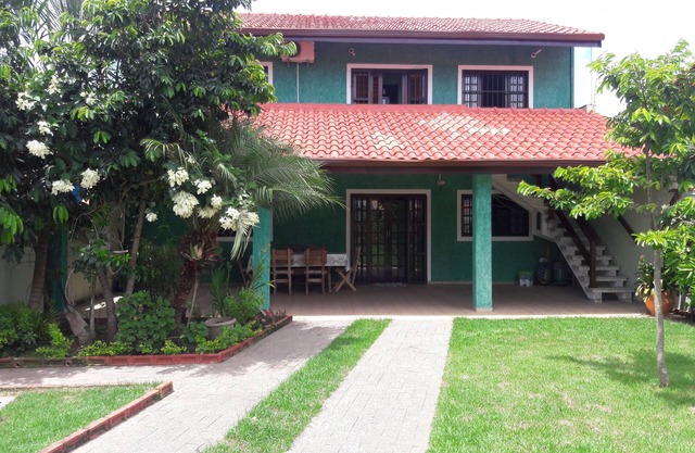 comfortable house with a large yard