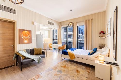 Comfortable Studio in Mirdif Hills - Peaceful Living with Pool & Gym Amenities, Managed by Think Realty
