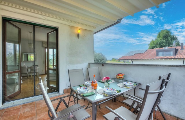 Connie's apartment, Monvalle, Italy