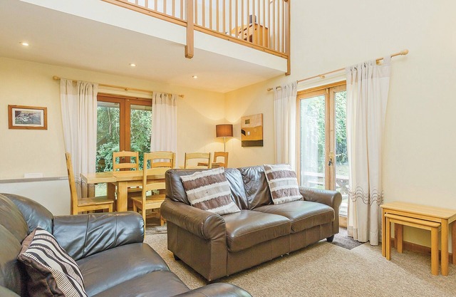 Contemporary cottage style two storey lodge.