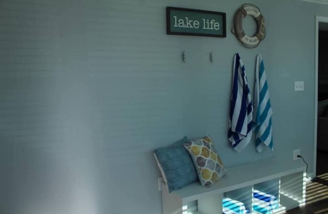 Conway Cove Dock Hot Tub Fire Pit