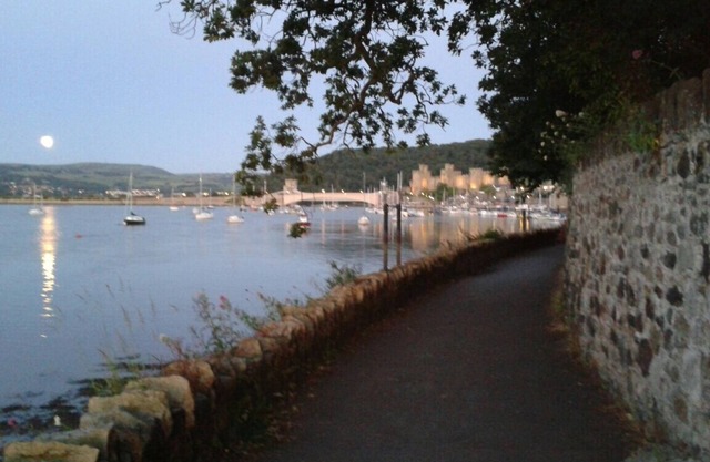 Conwy quaint cottage sleeps 4 + cot, fast WIFI , private enclosed courtyard