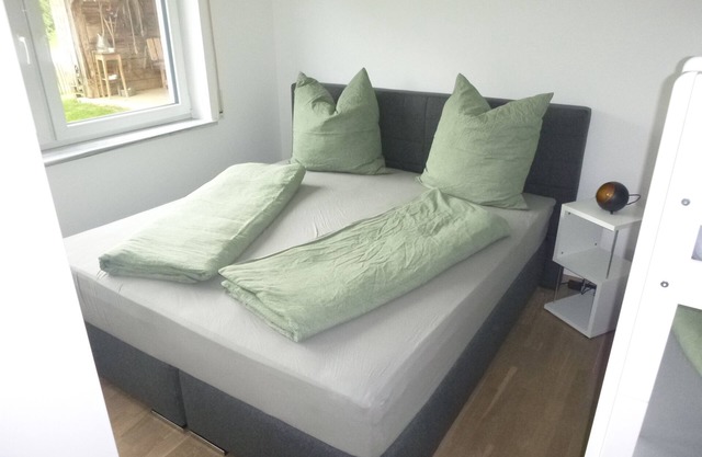 Cool vacation apartment for 2-4 people in Krauchenwies, close to the bathing lake.