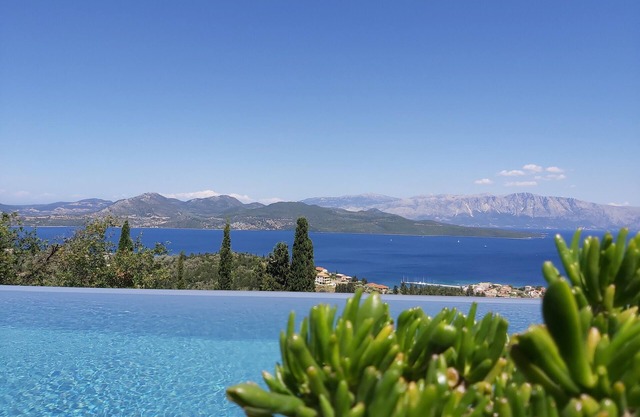 Costa Emmelia Luxury Villa with panoramic sea view and infinity pool!